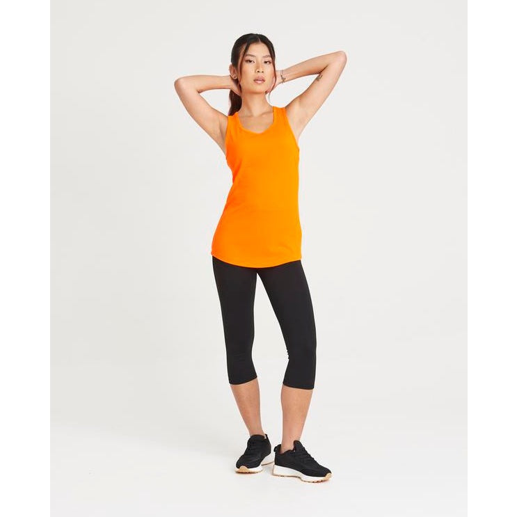 Awdis Just Cool Women's Racerback Vest Lightweight Sweat-Wicking UPF 30+