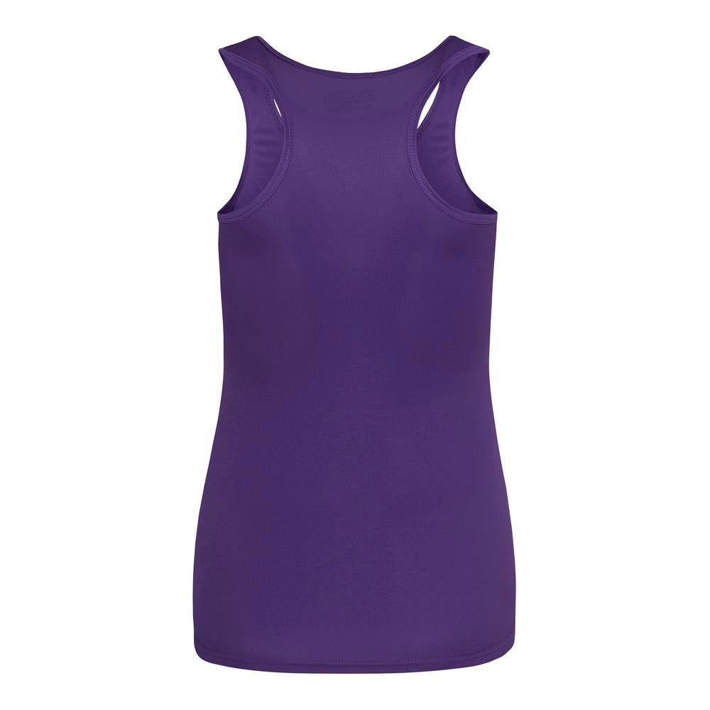 Awdis Just Cool Women's Racerback Vest Lightweight Sweat-Wicking UPF 30+