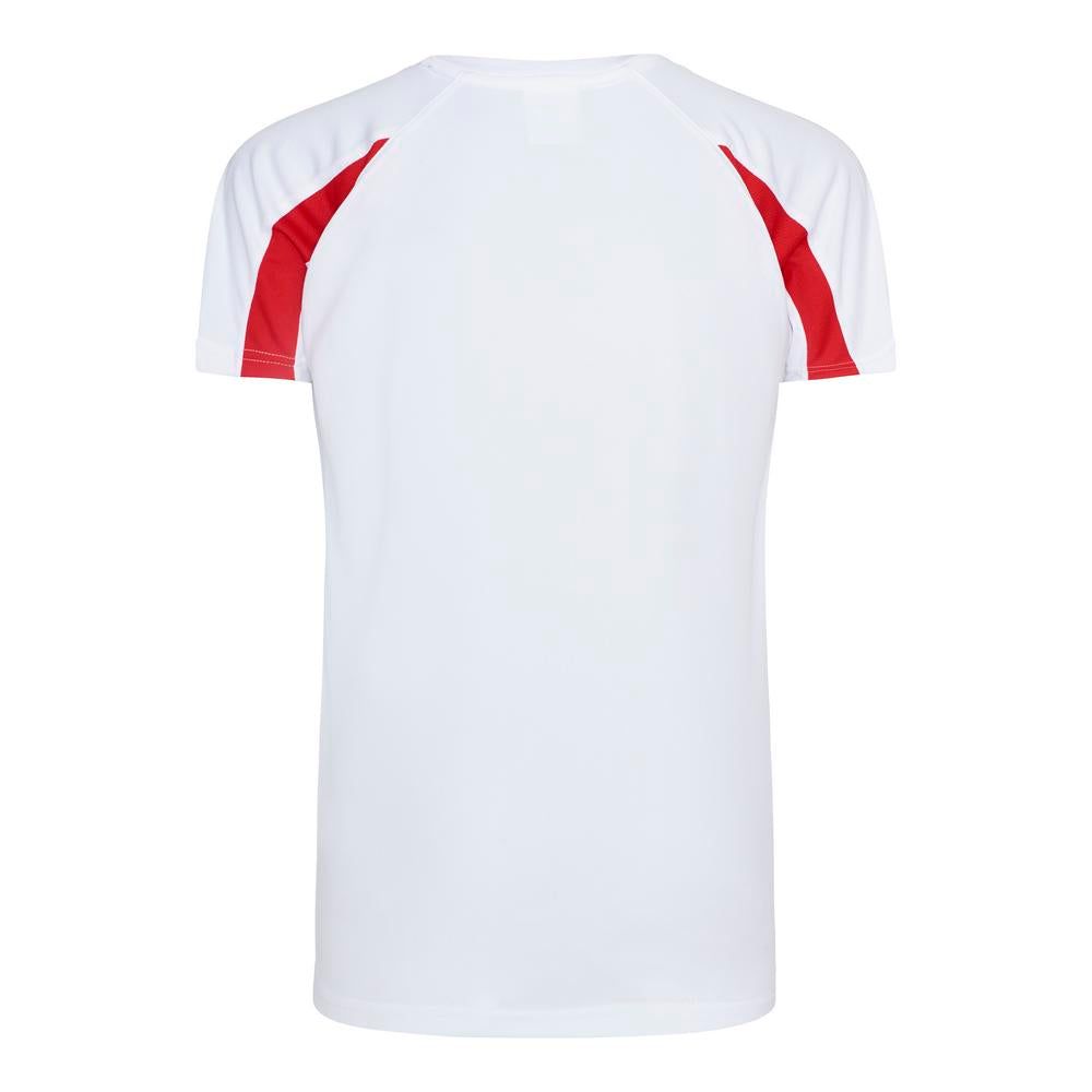 Awdis Just Cool Kids Contrast T-Shirt Raglan Sleeves Quick Dry UPF 30+
