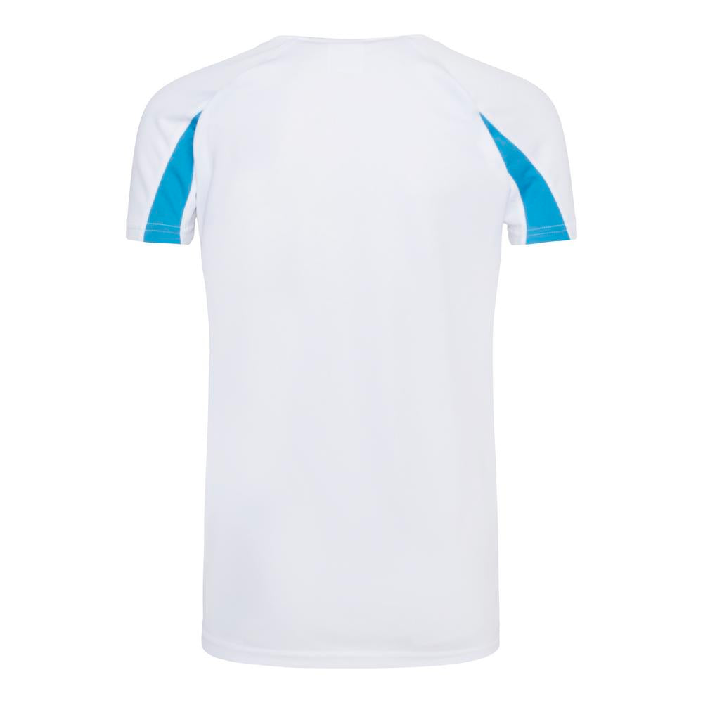Awdis Just Cool Kids Contrast T-Shirt Raglan Sleeves Quick Dry UPF 30+