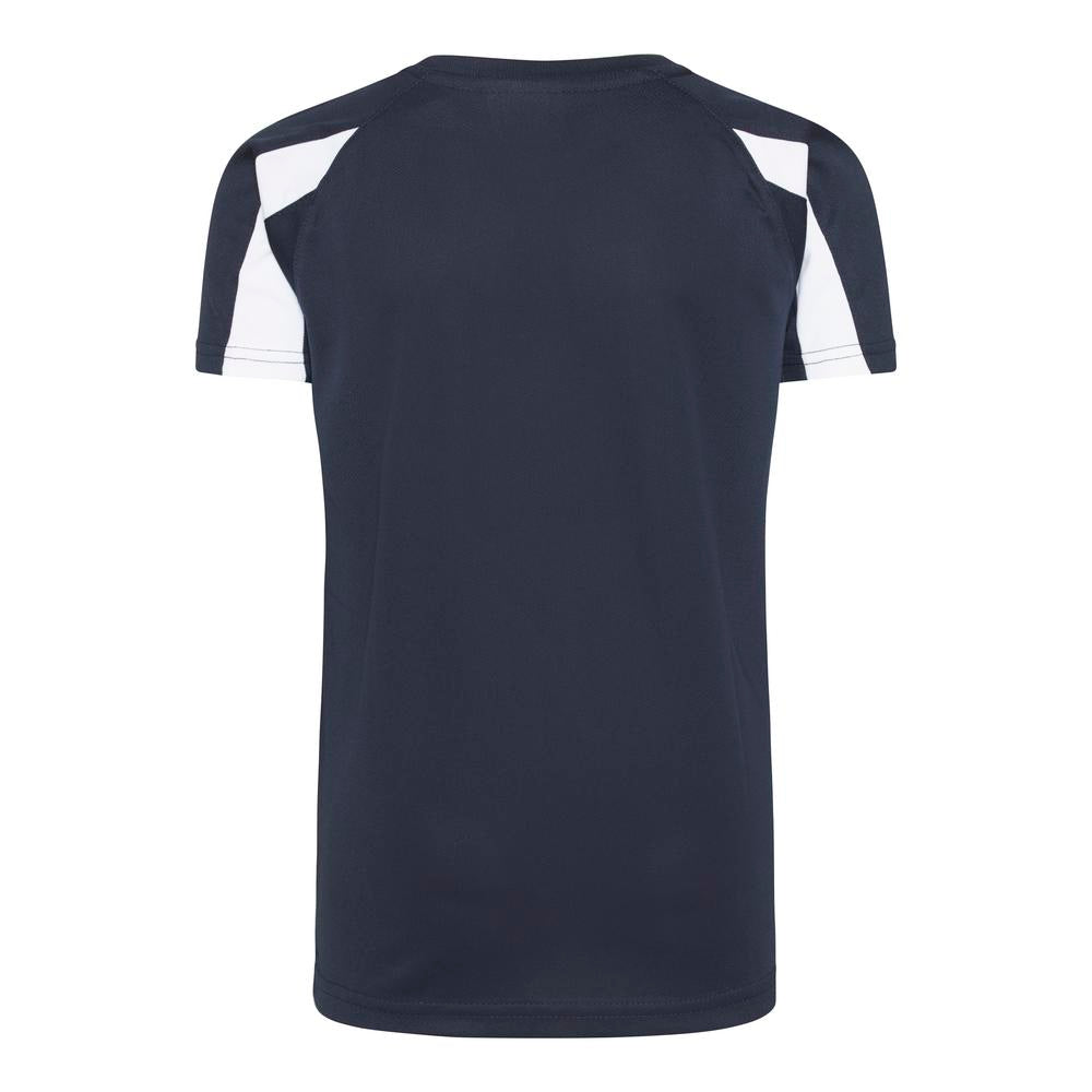 Awdis Just Cool Kids Contrast T-Shirt Raglan Sleeves Quick Dry UPF 30+