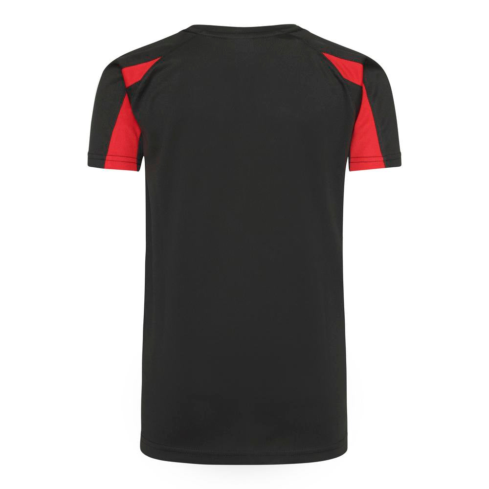 Awdis Just Cool Kids Contrast T-Shirt Raglan Sleeves Quick Dry UPF 30+