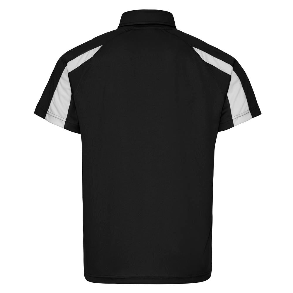 Awdis Just Cool Contrast Polo Shirt Lightweight Raglan Sleeves Team Sports
