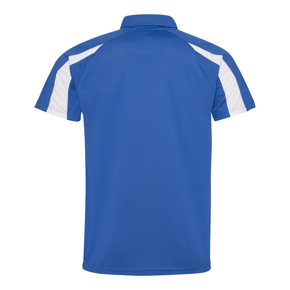 Awdis Just Cool Contrast Polo Shirt Lightweight Raglan Sleeves Team Sports