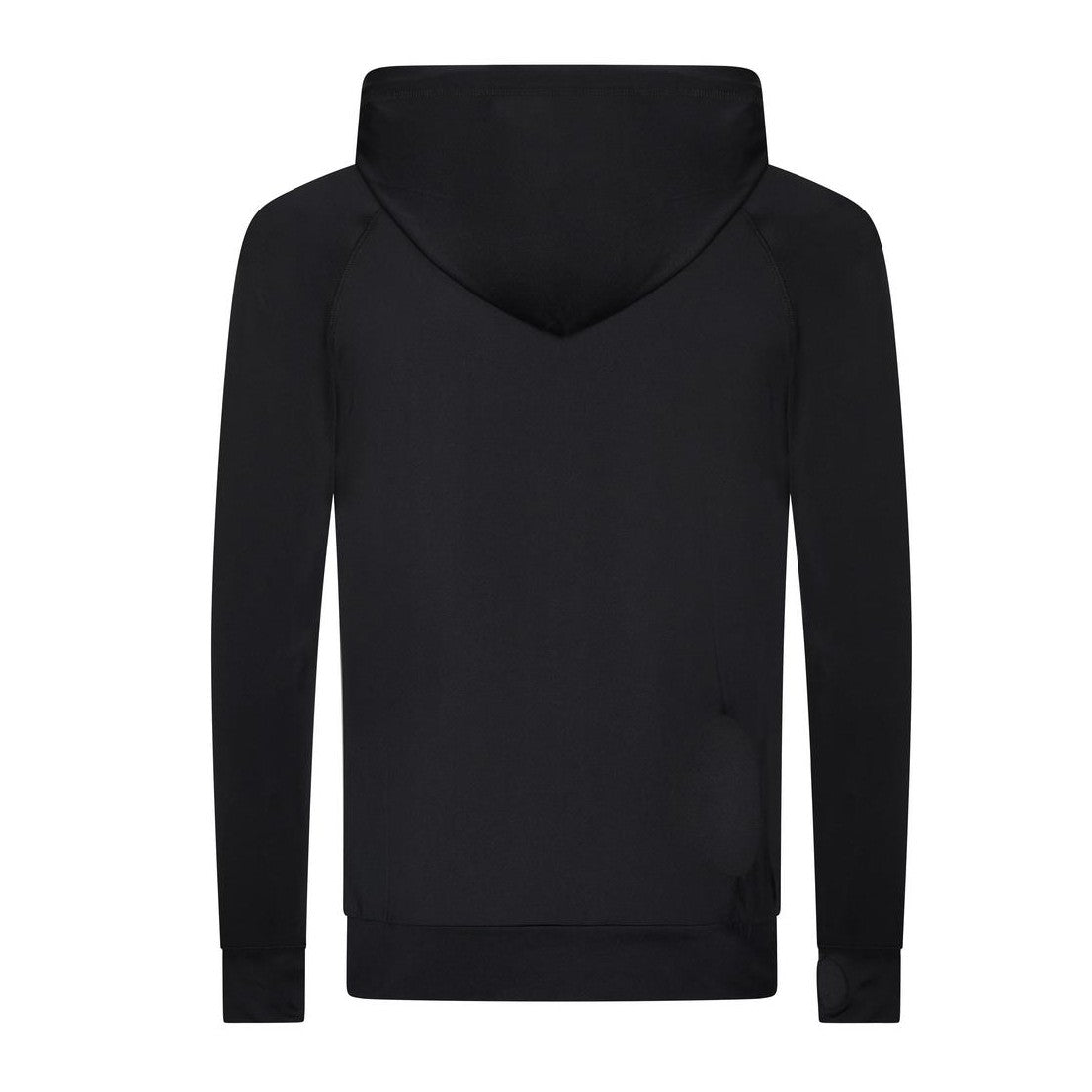 Awdis Just Cool Contrast Zoodie with Adjustable Hood and Thumbholes, Active Fit