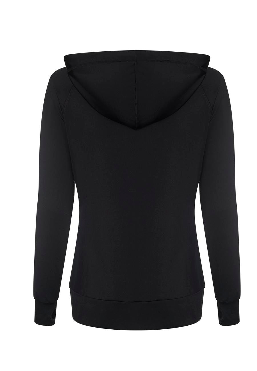 Awdis Just Cool Women's Contrast Zoodie Adjustable Hood Raglan Sleeves