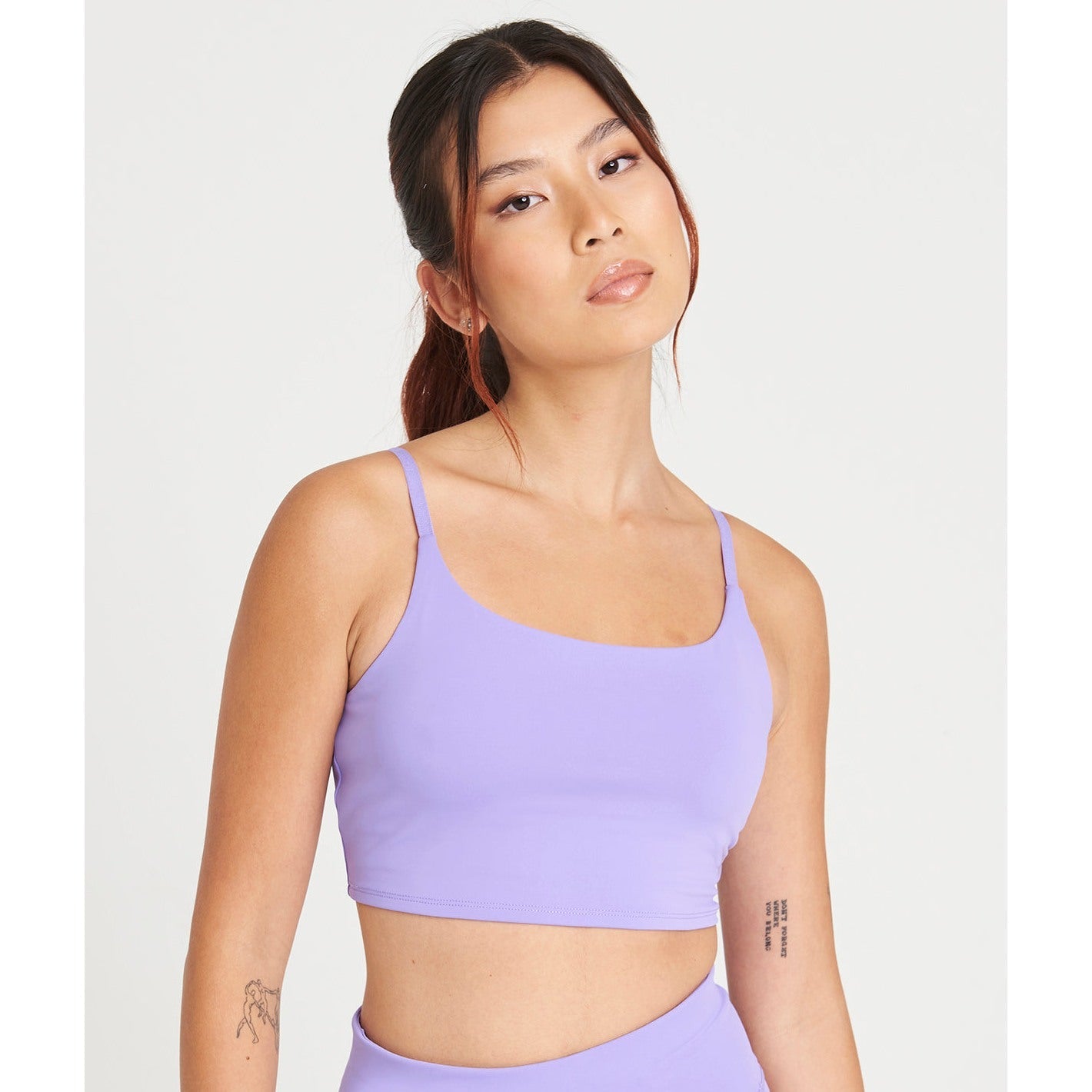 Awdis Just Cool Women's Recycled Tech Sports Bra Adjustable Straps Padded Cups