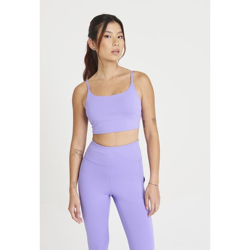 Awdis Just Cool Women's Recycled Tech Sports Bra Adjustable Straps Padded Cups