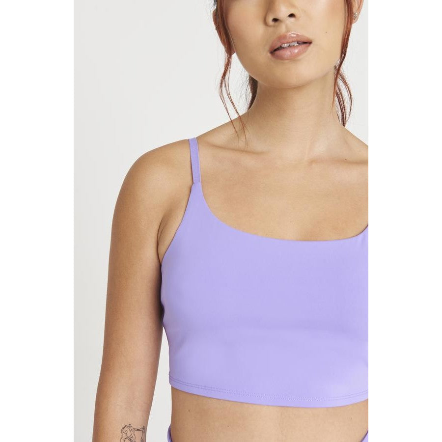 Awdis Just Cool Women's Recycled Tech Sports Bra Adjustable Straps Padded Cups