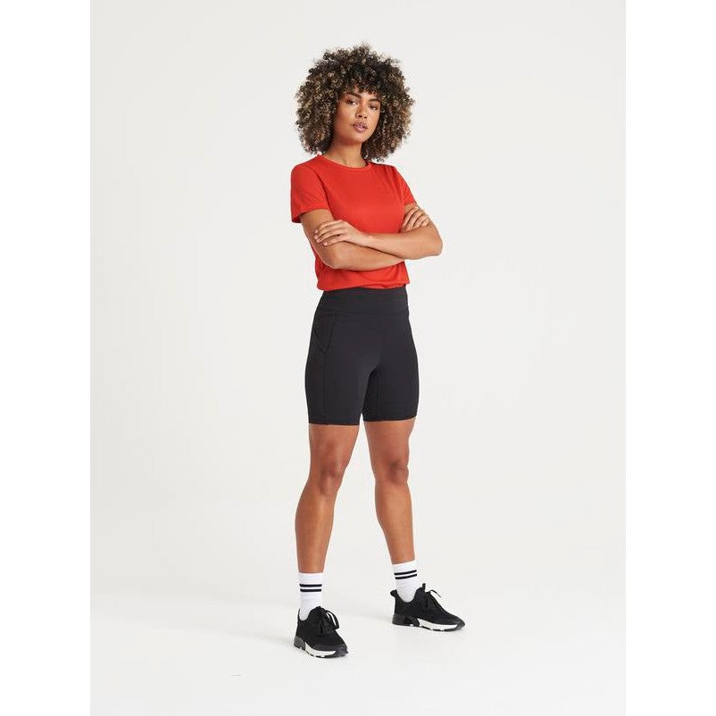 Awdis Just Cool Women's Recycled Tech Shorts Slim Fit with Pockets XS-4XL