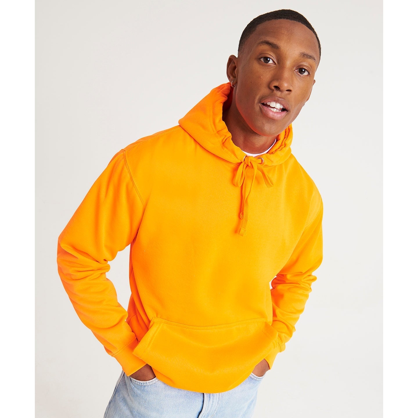 Awdis Just Hoods Electric Hoodie Vibrant Colours Kangaroo Pocket Size S-2XL