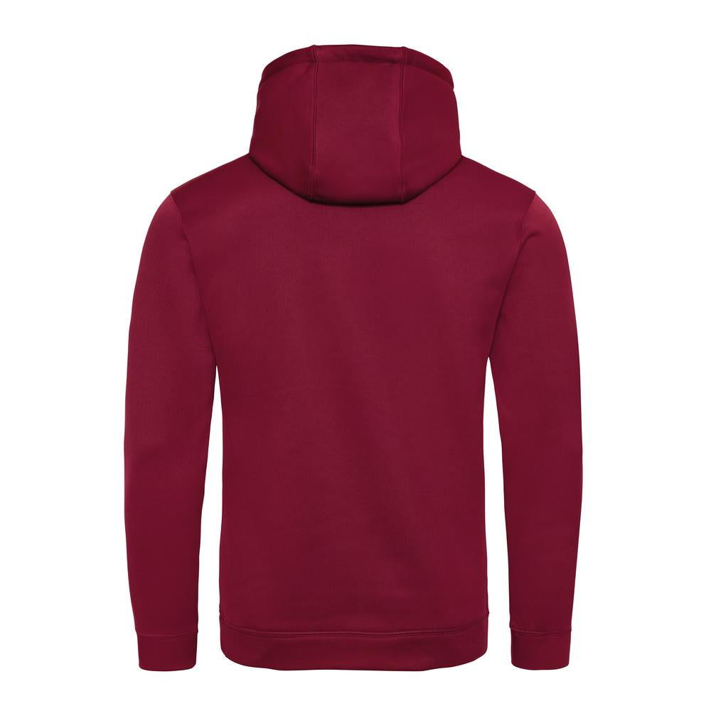 Awdis Just Hoods Sports Hoodie 100% Polyester Kangaroo Pouch Gym Casual Wear