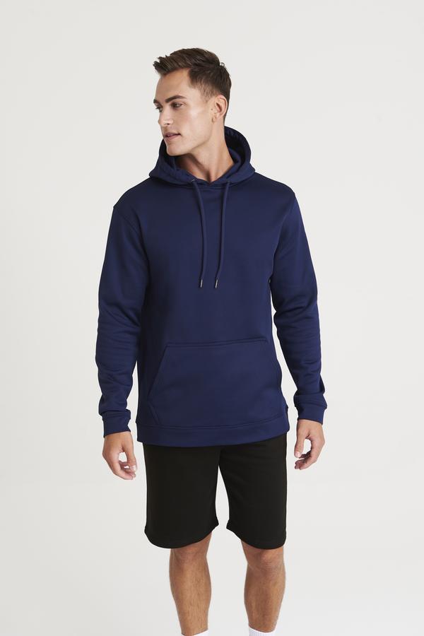 Awdis Just Hoods Sports Hoodie 100% Polyester Kangaroo Pouch Gym Casual Wear
