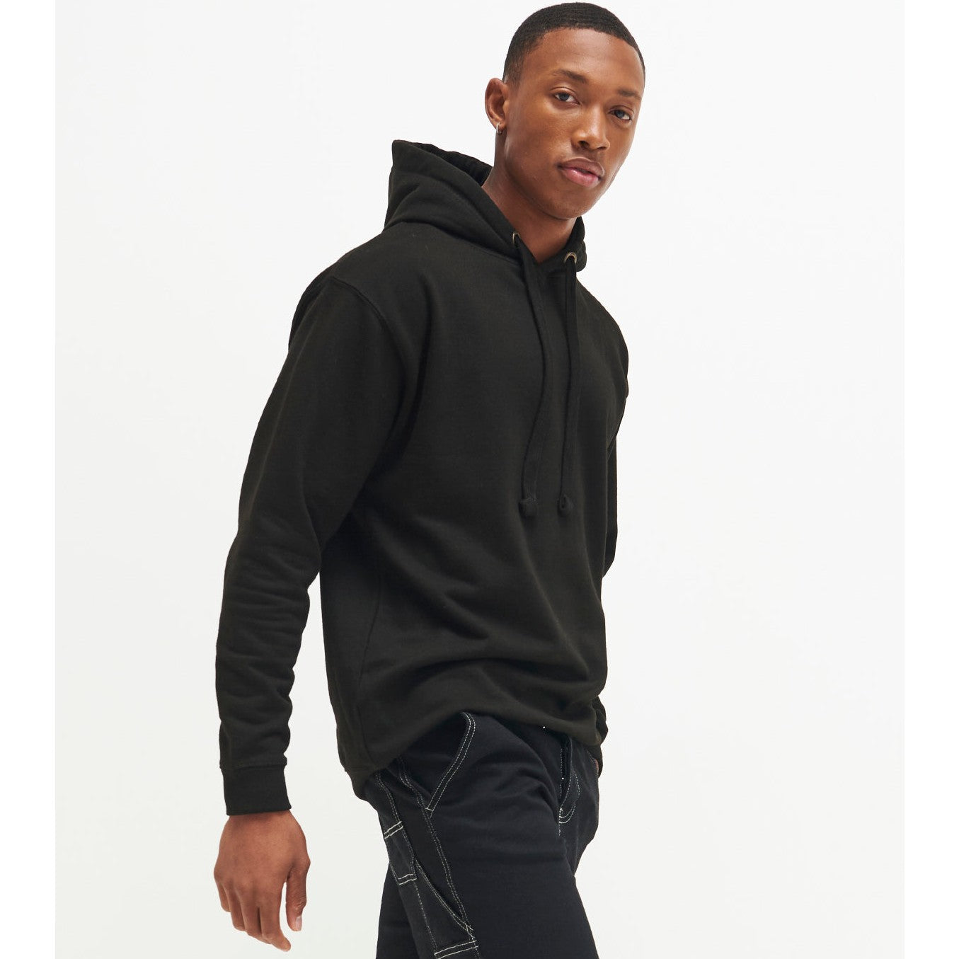 Awdis Just Hoods Epic Print Hoodie No Pocket Soft Cotton Relaxed Fit XS-3XL