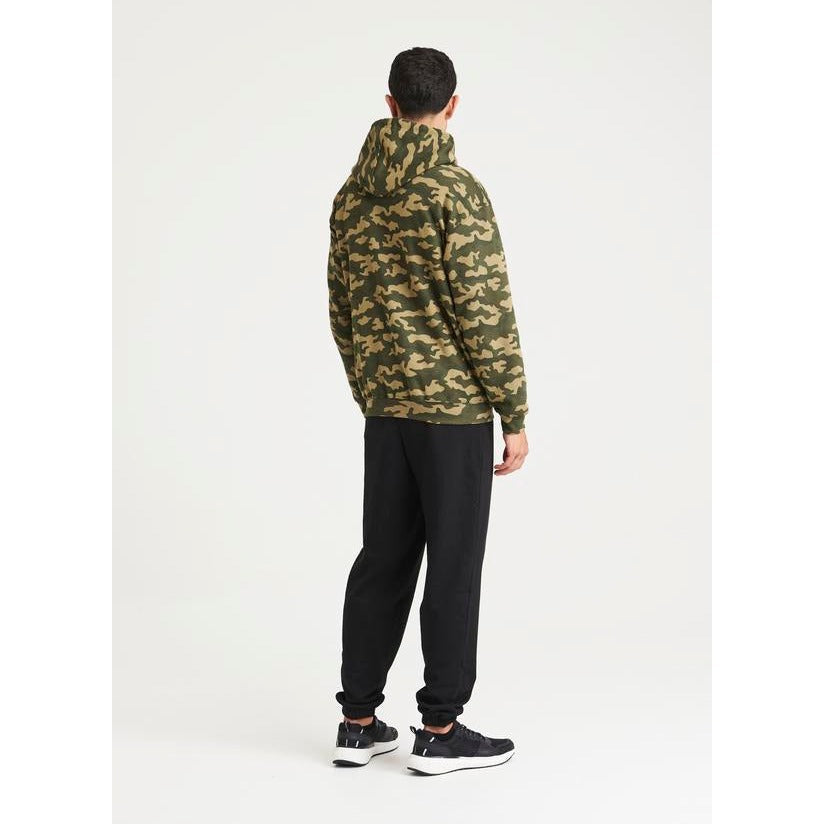Awdis Just Hoods Camo Hoodie Classic Print Kangaroo Pocket Soft Cotton Blend