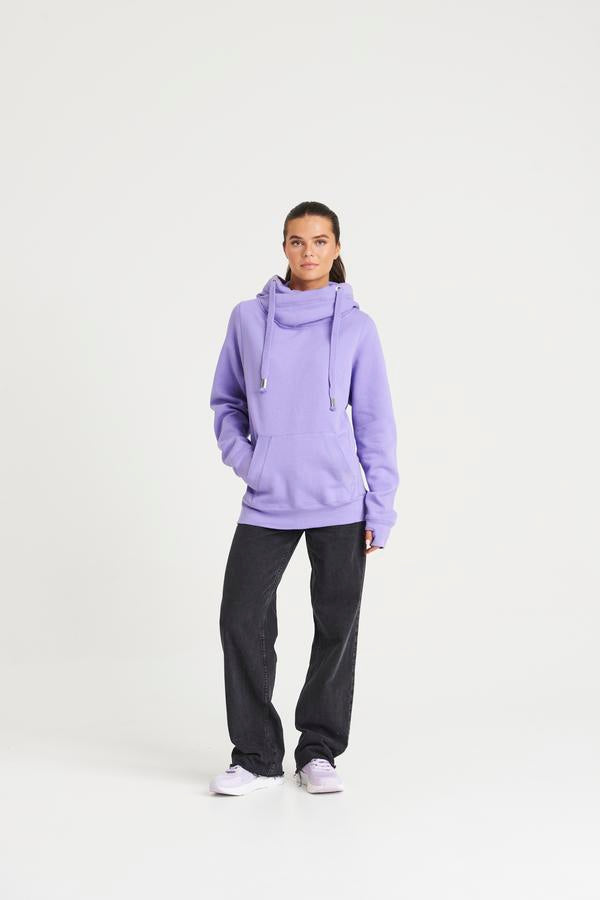 Awdis Just Hoods Heavyweight Crossover Neck Hoodie with Pouch Pockets