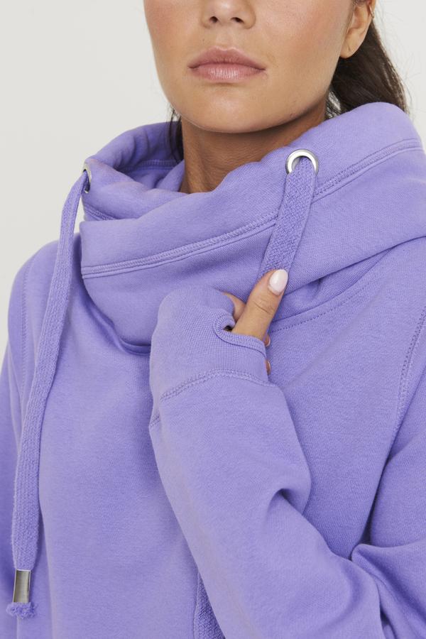 Awdis Just Hoods Heavyweight Crossover Neck Hoodie with Pouch Pockets