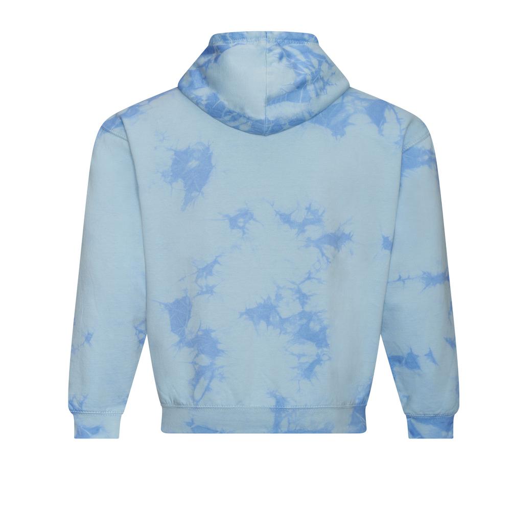Awdis Just Hoods Tie Dye Hoodie Unique Design Kangaroo Pocket Relaxed Fit