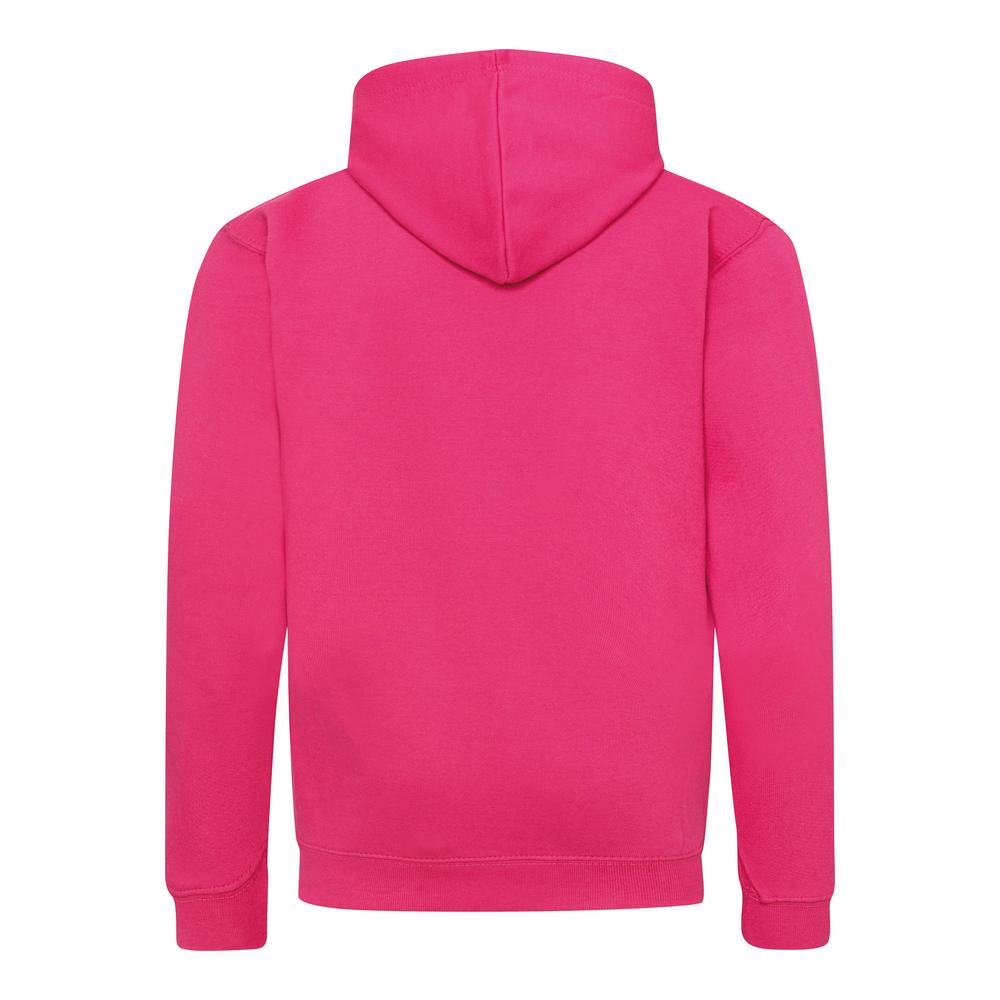 Awdis Just Hoods Kids Varsity Hoodie Soft Cotton Fleece Contrast Hooded Top