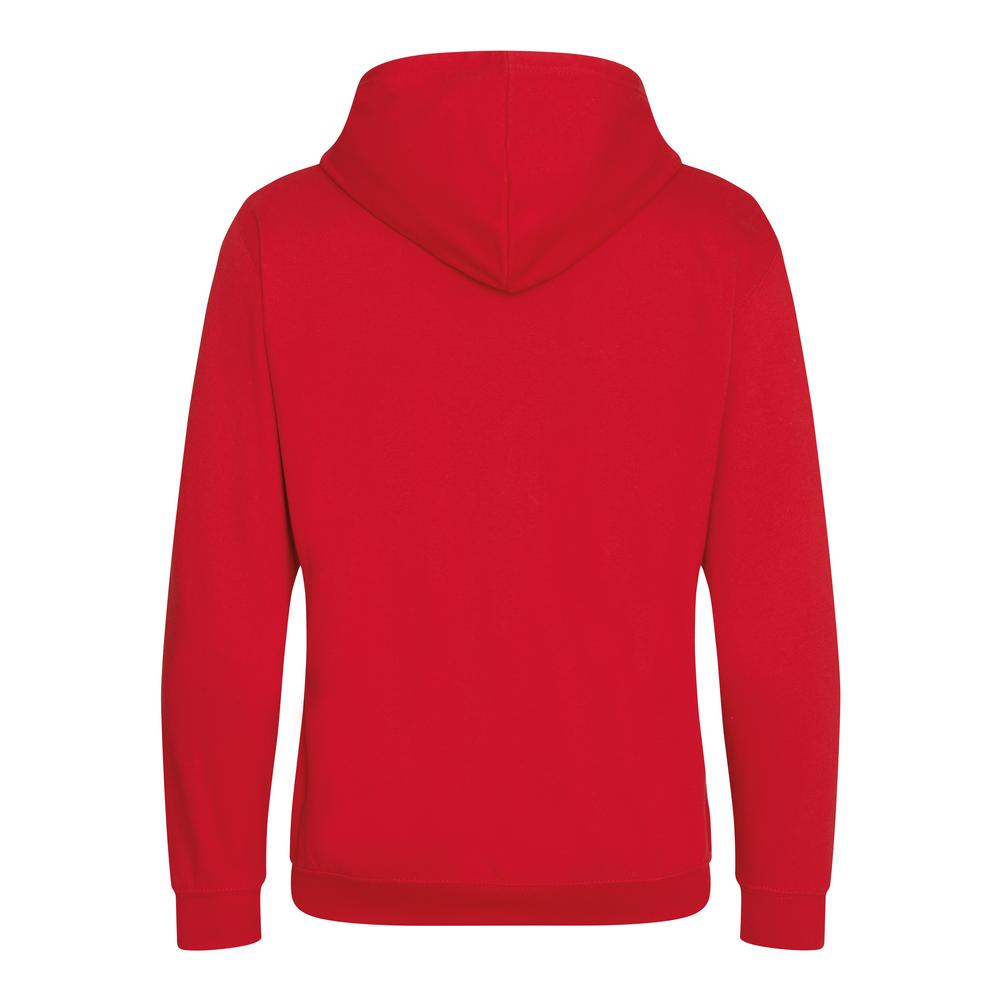 Awdis Just Hoods VarsityZoodie Full Zip Hoodie Contrast Drawcords KangarooPocket