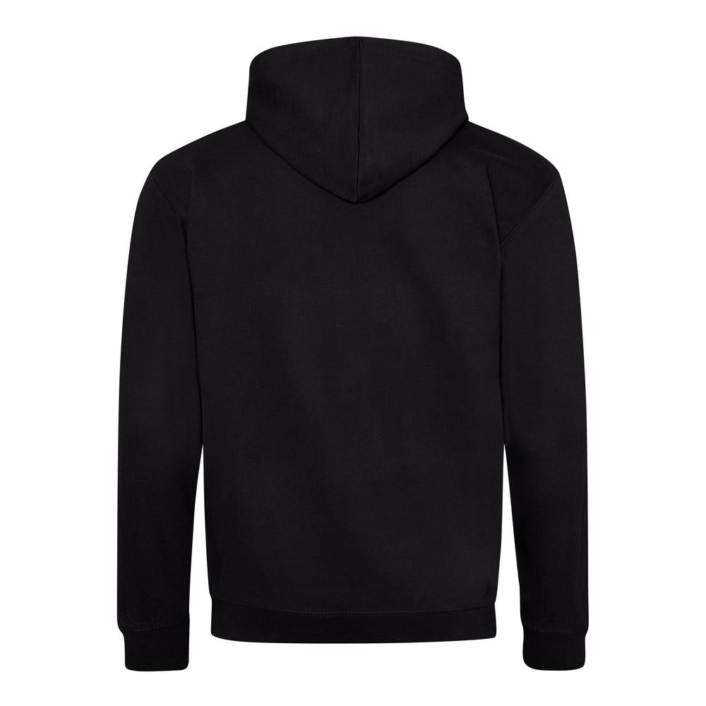 Awdis Just Hoods VarsityZoodie Full Zip Hoodie Contrast Drawcords KangarooPocket