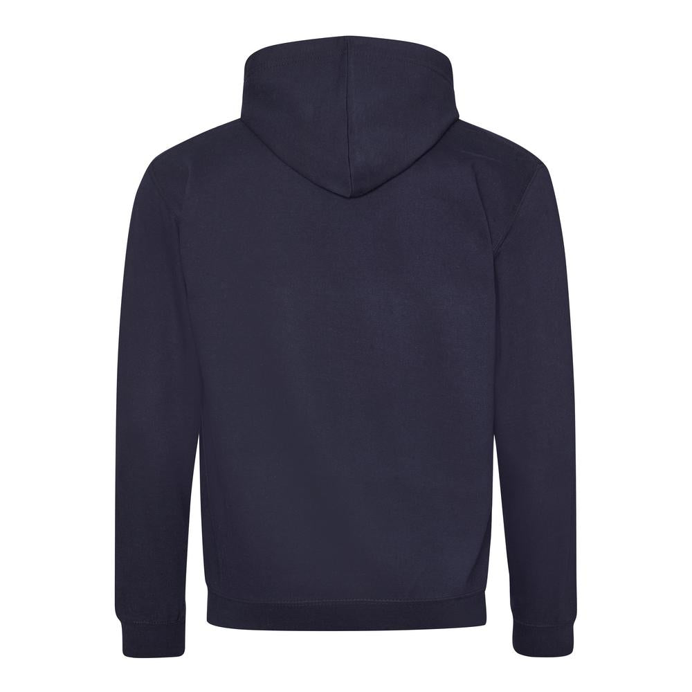 Awdis Just Hoods VarsityZoodie Full Zip Hoodie Contrast Drawcords KangarooPocket