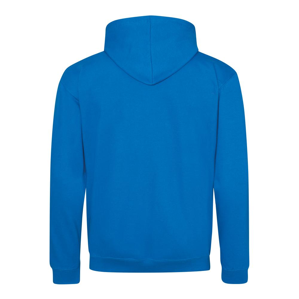 Awdis Just Hoods VarsityZoodie Full Zip Hoodie Contrast Drawcords KangarooPocket
