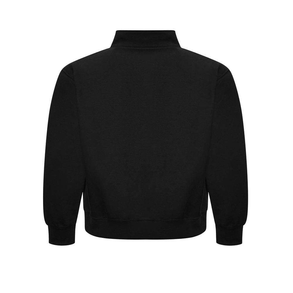 Awdis Just Hoods Full-Zip Sweatshirt Ribbed Cuffs Soft Cotton Blend Casual Wear
