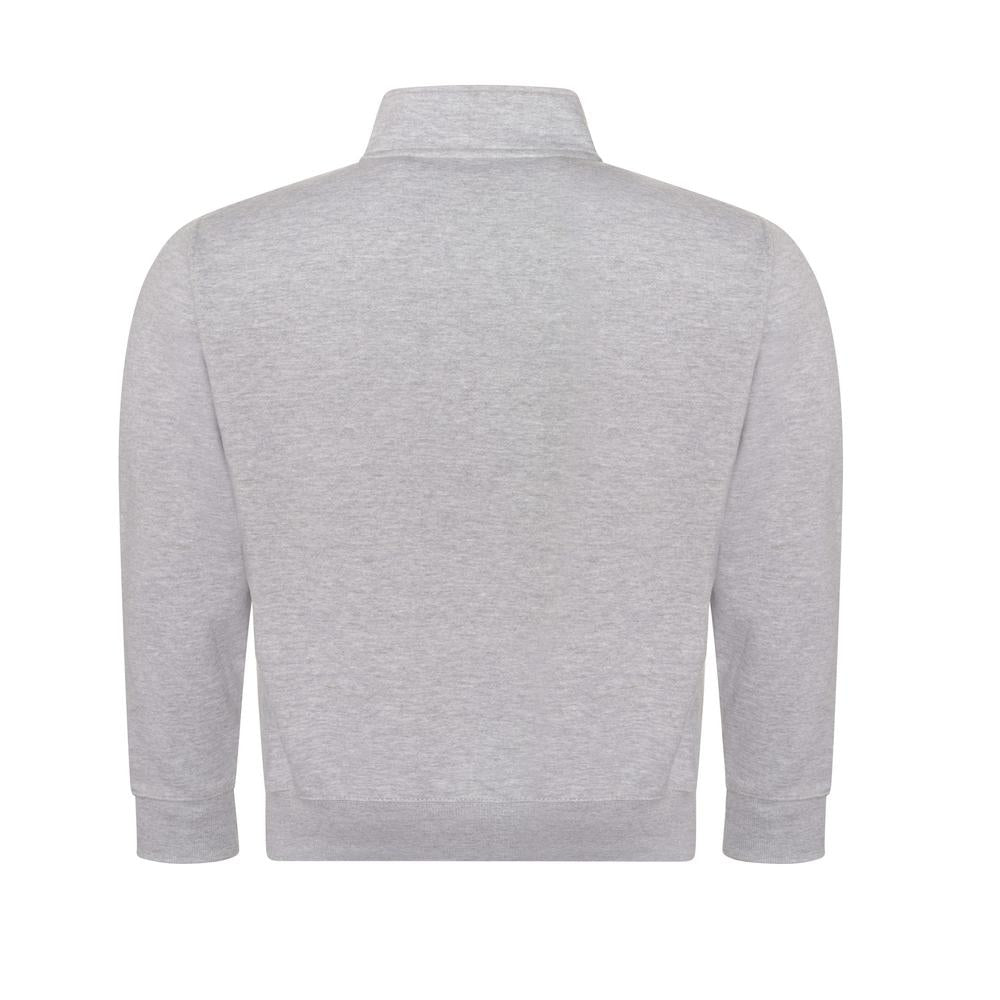 Awdis Just Hoods Full-Zip Sweatshirt Ribbed Cuffs Soft Cotton Blend Casual Wear