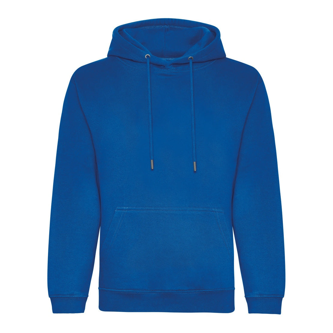 Awdis Just Hoods Organic Hoodie Royal Blue Soft Cotton Eco-Friendly Rebrand