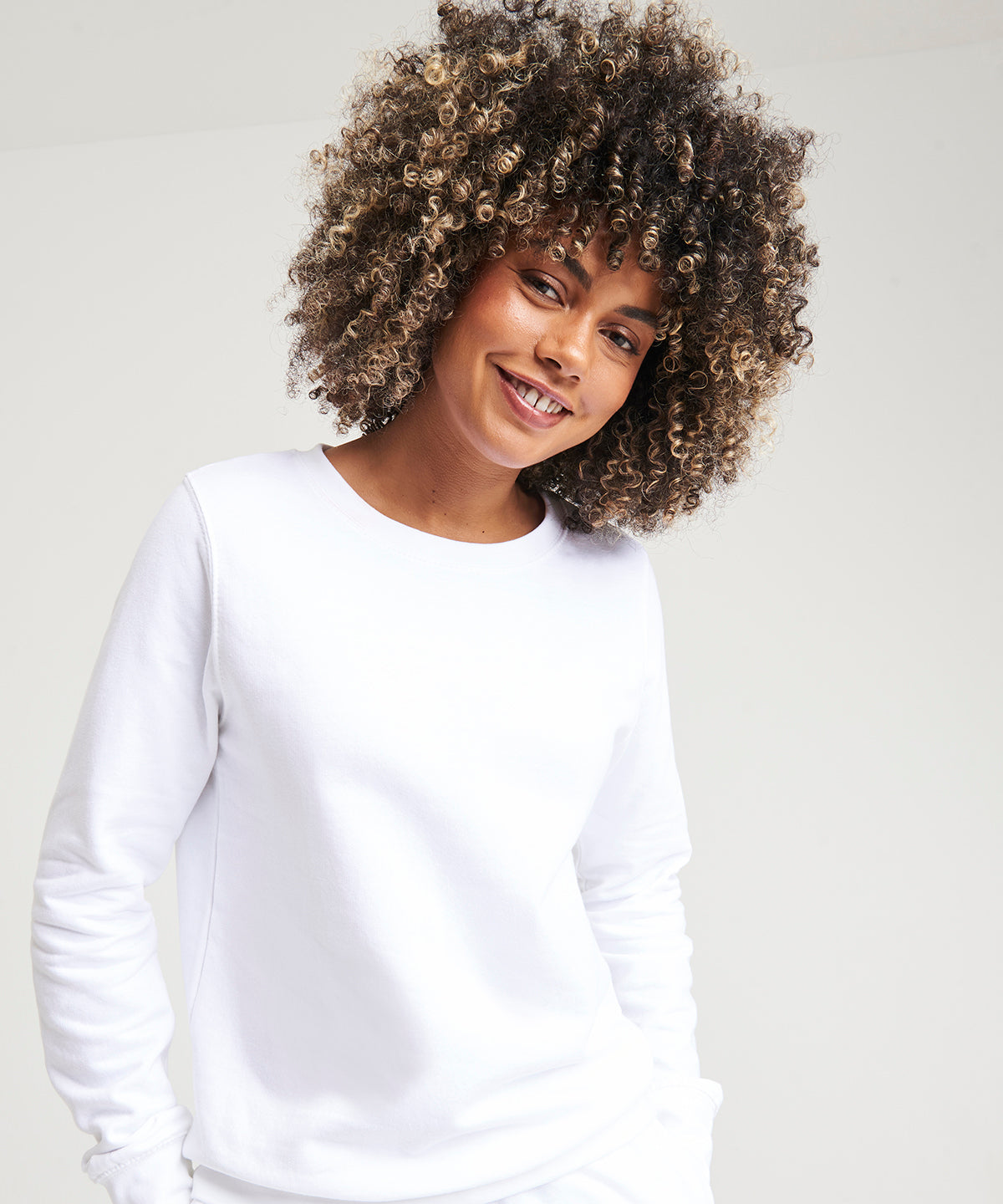 Awdis Just Hoods Women's Sweatshirt Classic Fit Soft Cotton Lounge Wear