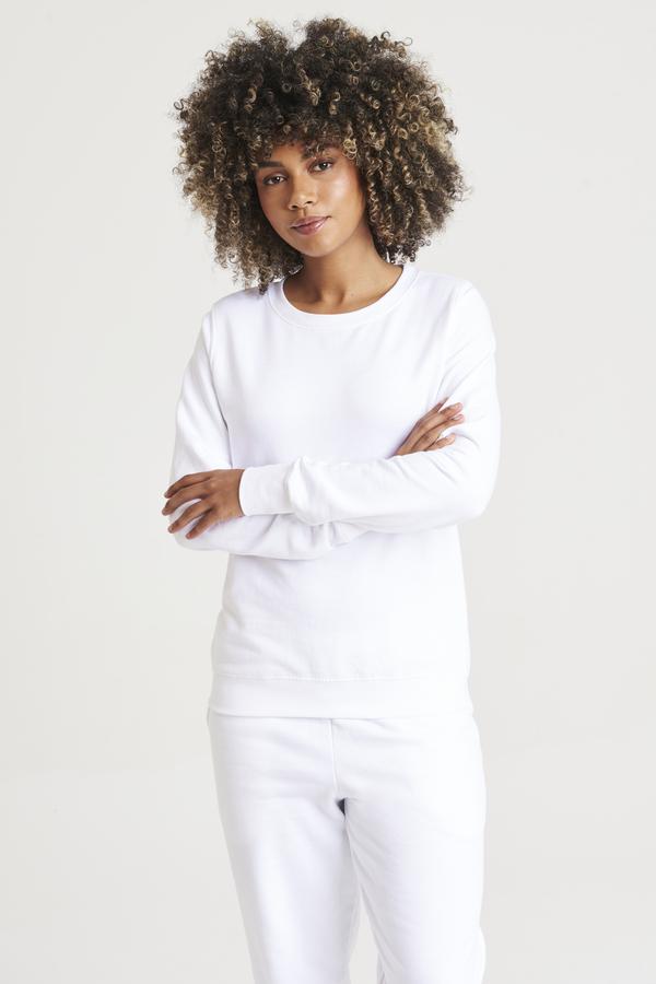 Awdis Just Hoods Women's Sweatshirt Classic Fit Soft Cotton Lounge Wear