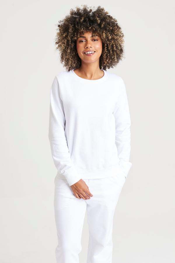 Awdis Just Hoods Women's Sweatshirt Classic Fit Soft Cotton Lounge Wear