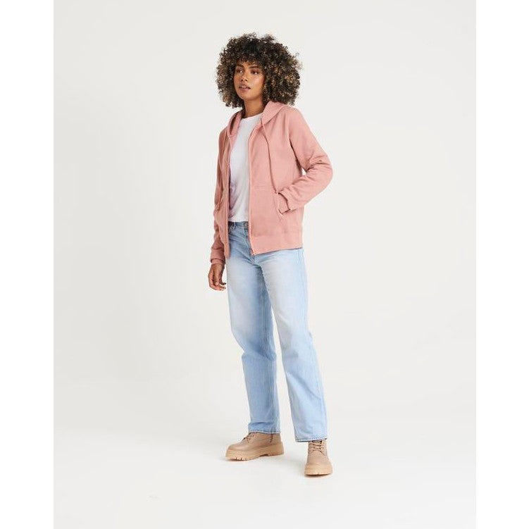 Awdis Just Hoods Women's College Zoodie Full Zip Soft Cotton Relaxed Fit