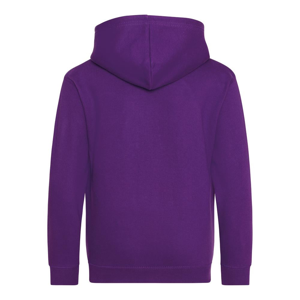Awdis Just Hoods Kids Zoodie Full Zip Hoodie Soft Cotton Dance Sports Top