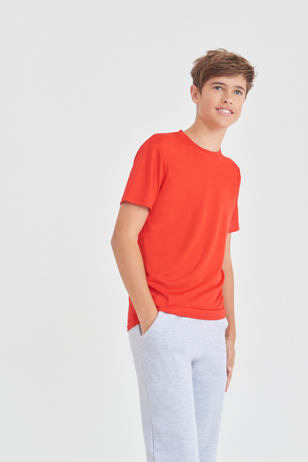 Awdis Just Cool Kids Recycled T-Shirt Quick-Dry Eco-Friendly Sports Fit
