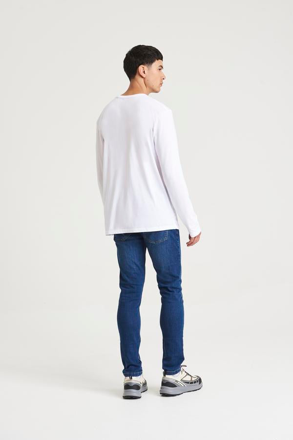 Awdis Just T's Triblend Long Sleeve T-Shirt Modern Fit Soft Fabric Casual Wear