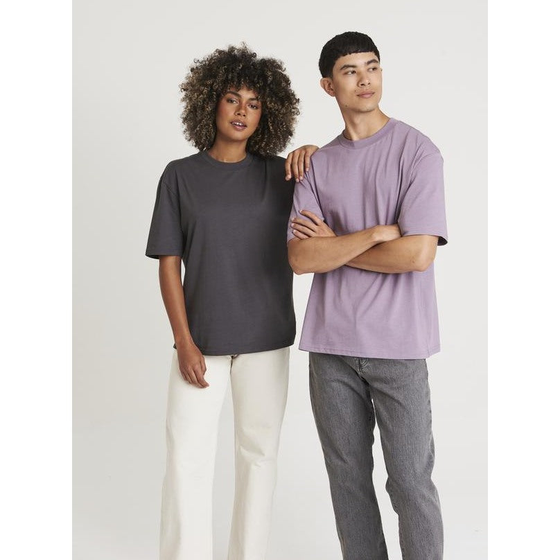 Awdis Just T's Oversize 100 T Shirt 100% Cotton Crew Neck Unisex Casual Wear