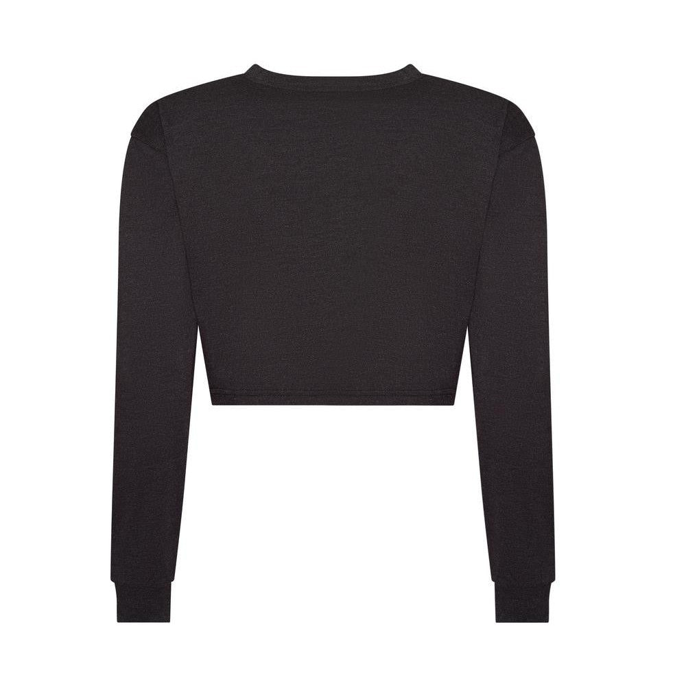 Awdis Just T's Women's Long Sleeve Cropped T-Shirt Triblend Casual Top