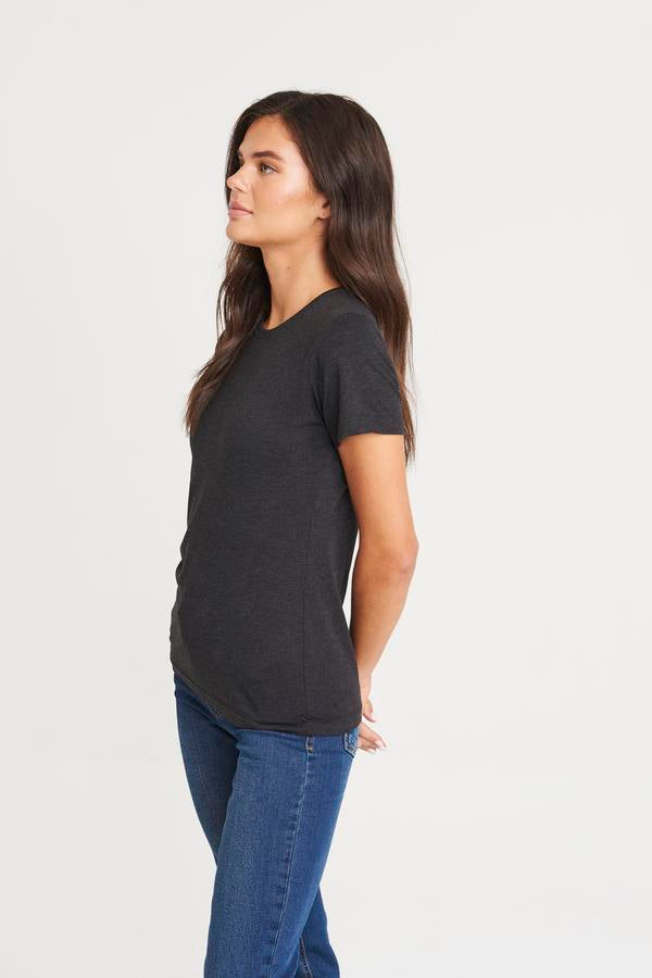 Awdis Just T's Women's Triblend Crew Neck T-Shirt Soft Comfortable Fit