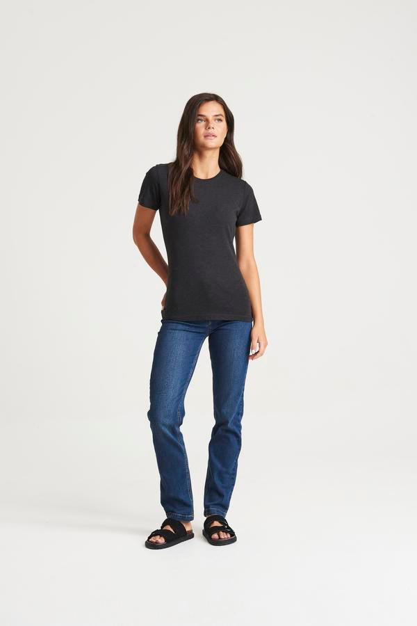 Awdis Just T's Women's Triblend Crew Neck T-Shirt Soft Comfortable Fit