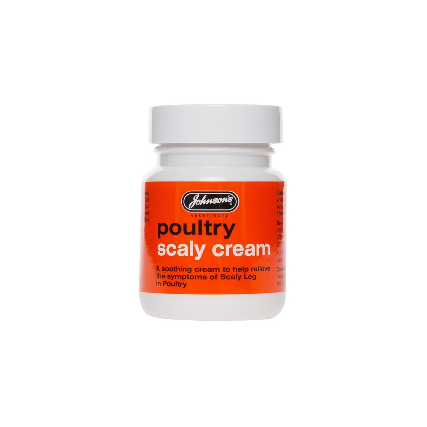 Johnson's Veterinary Poultry Scaly Cream For Leg Relief