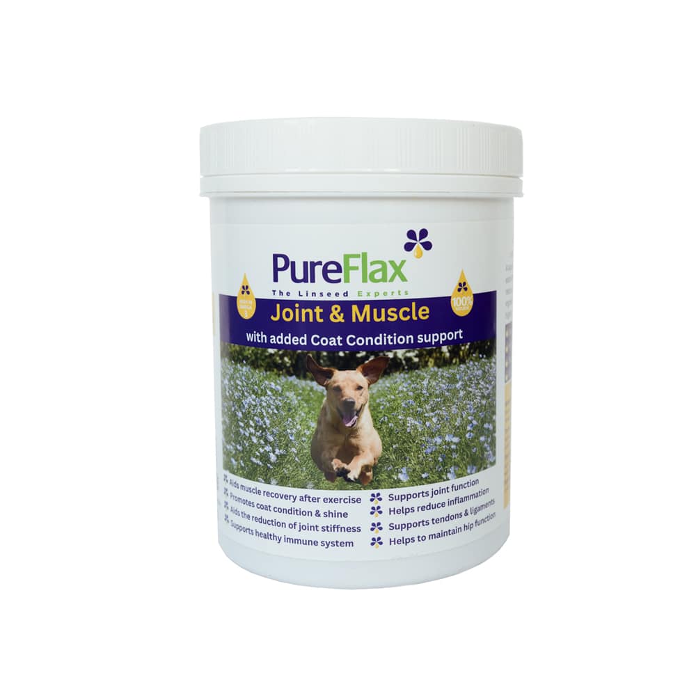 PureFlax Joint & Muscle Supplement for Dogs  Mobility and Recovery Support