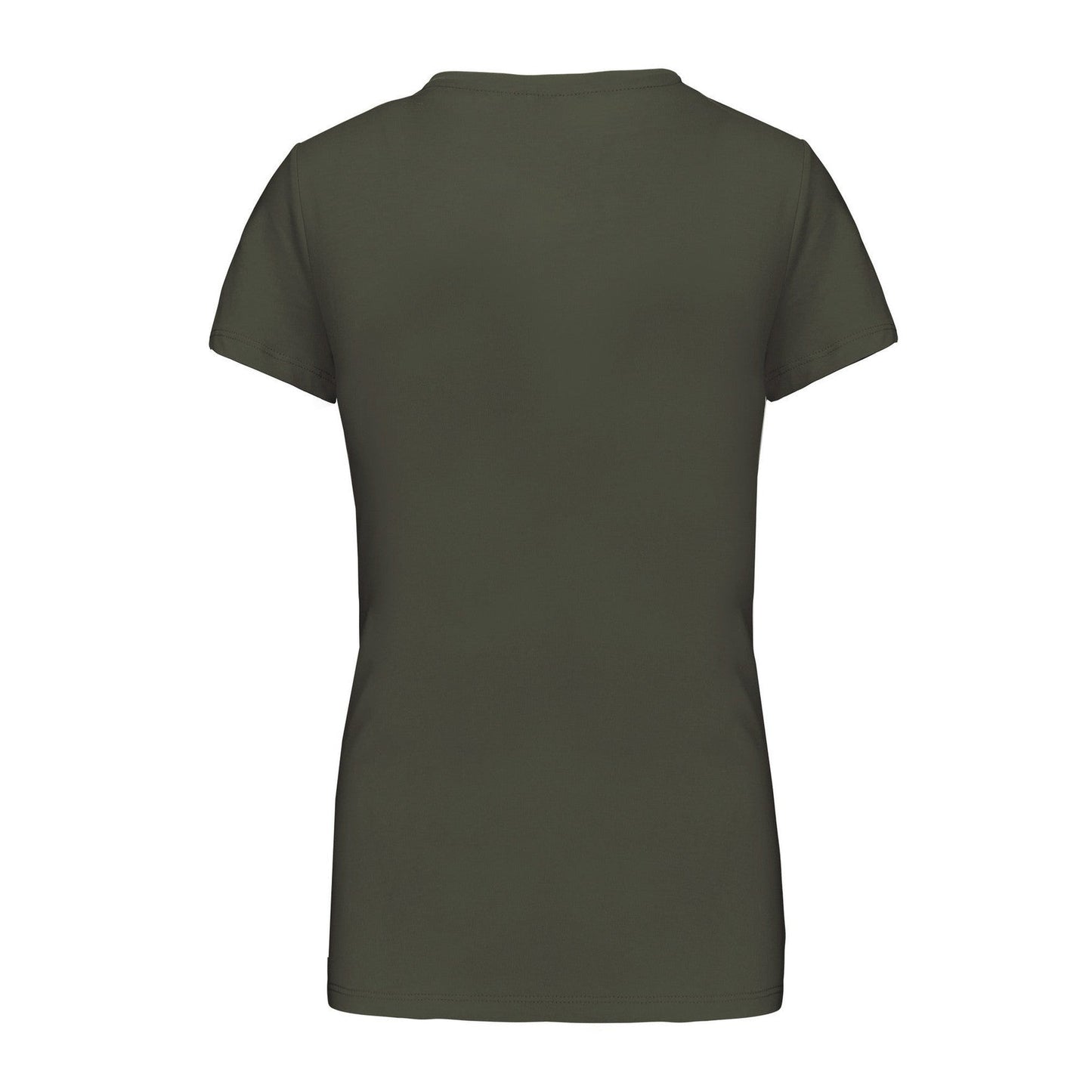 Kariban Ladies' V-Neck T-Shirt 100% Cotton Enzyme Washed Fitted Style