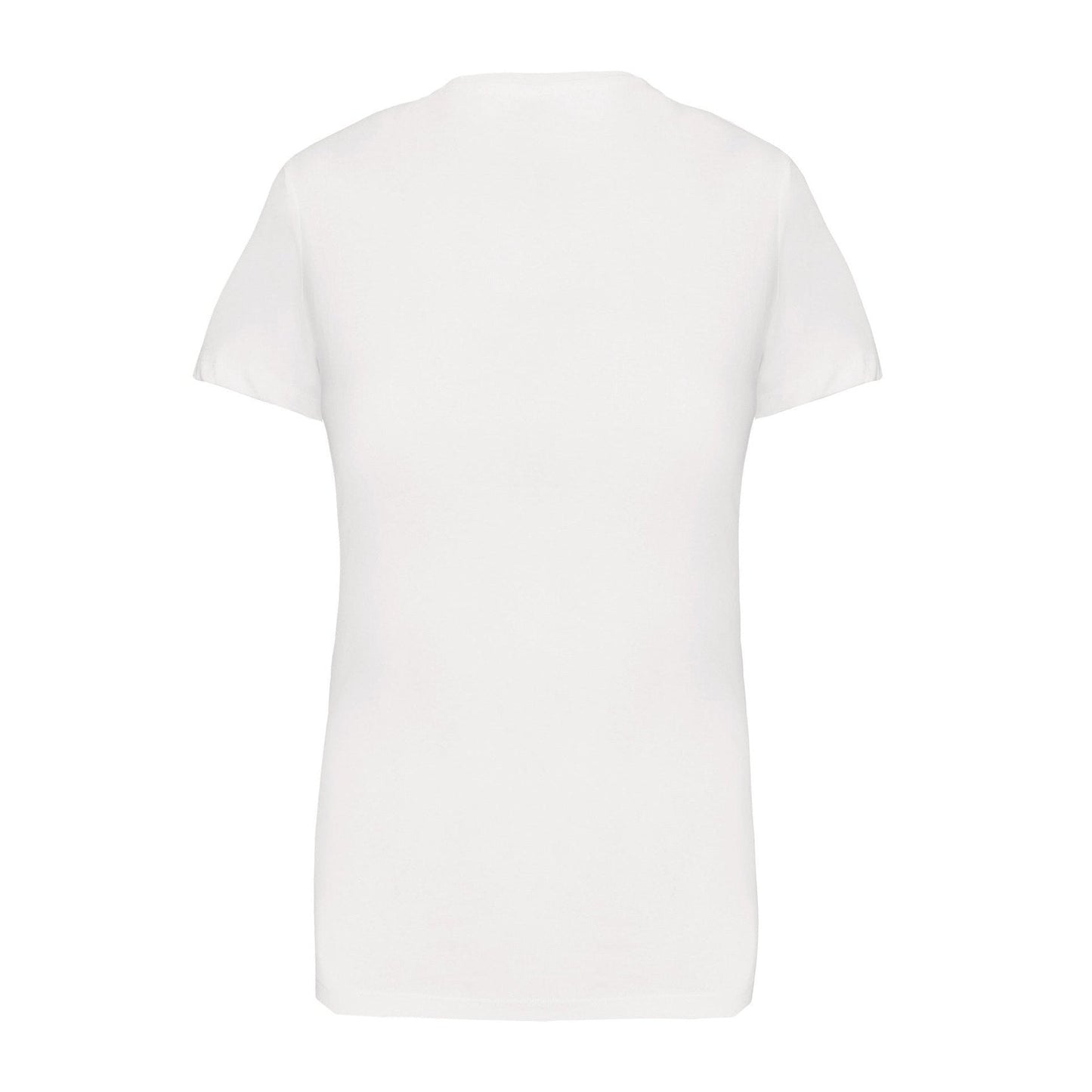 Kariban Ladies' V-Neck T-Shirt 100% Cotton Enzyme Washed Fitted Style