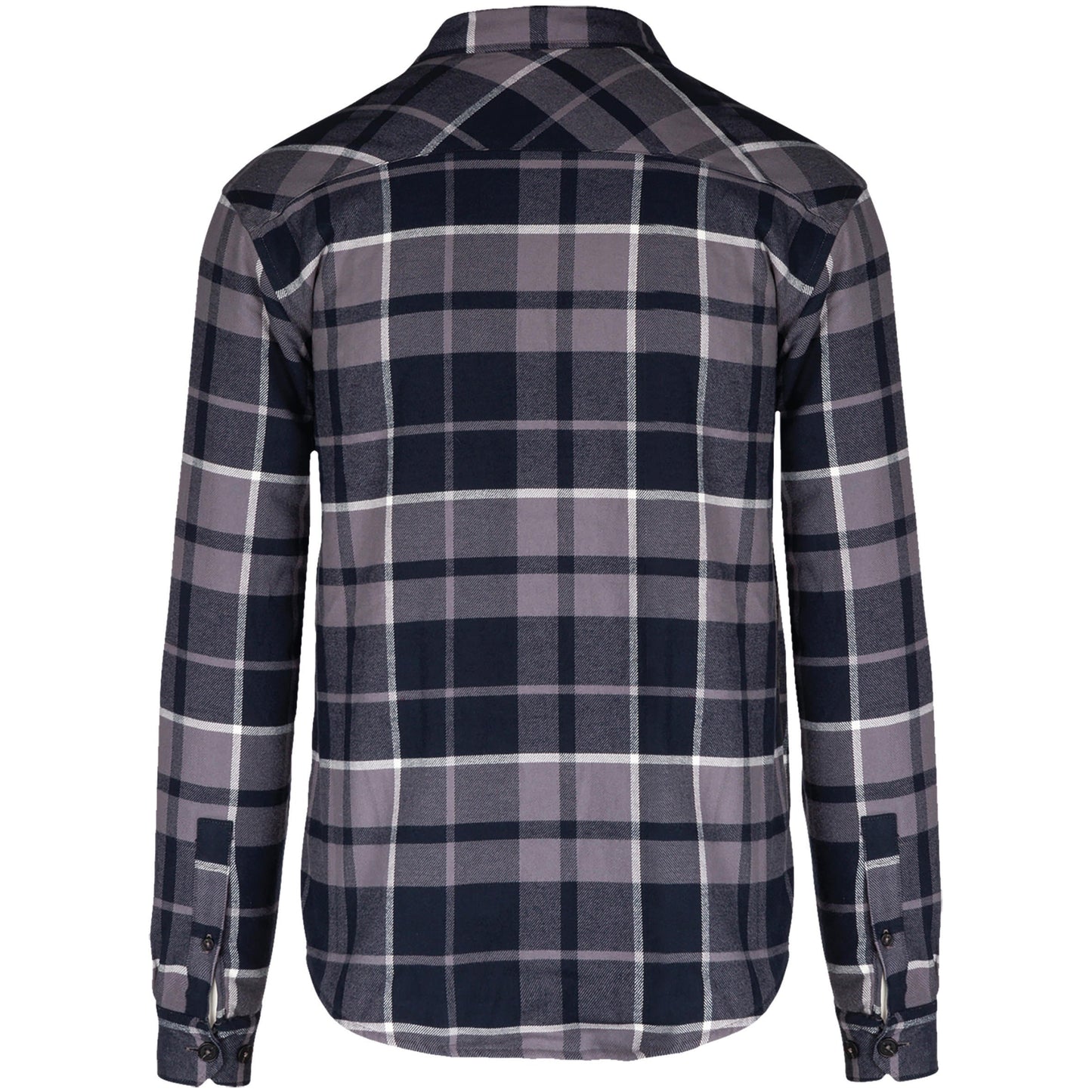 Kariban Sherpa-Lined Checked Shirt Jacket 100% Cotton Flannel Warm Soft