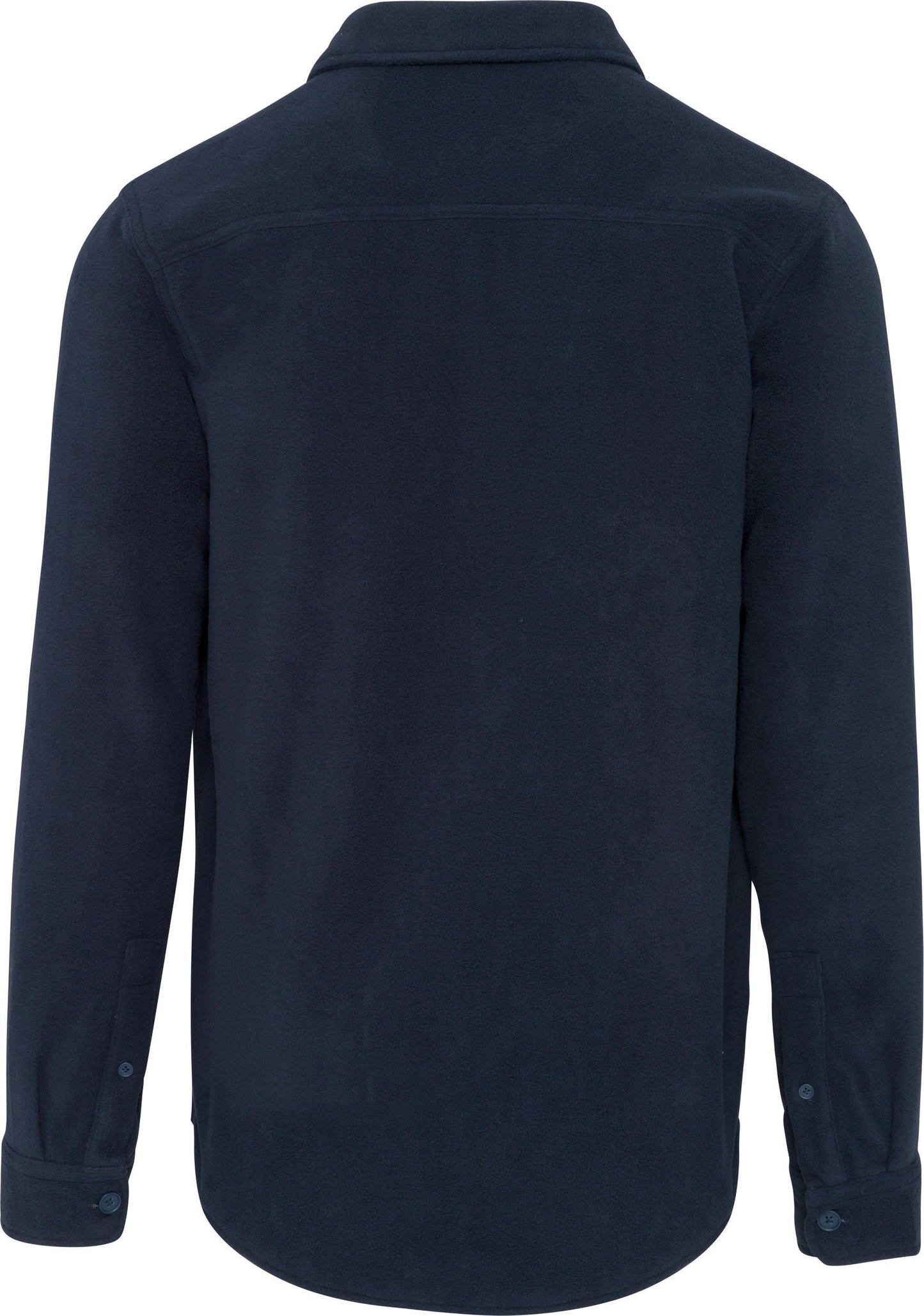 Kariban Sherpa-Lined Fleece Overshirt Soft Warm Microfleece 2 Chest Pockets