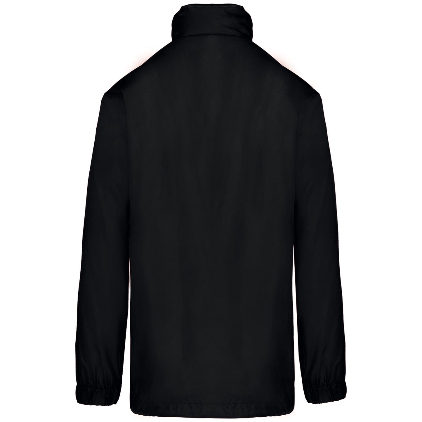Kariban Windbreaker Jacket with Concealed Hood and Zipped Pockets, 100% Poly