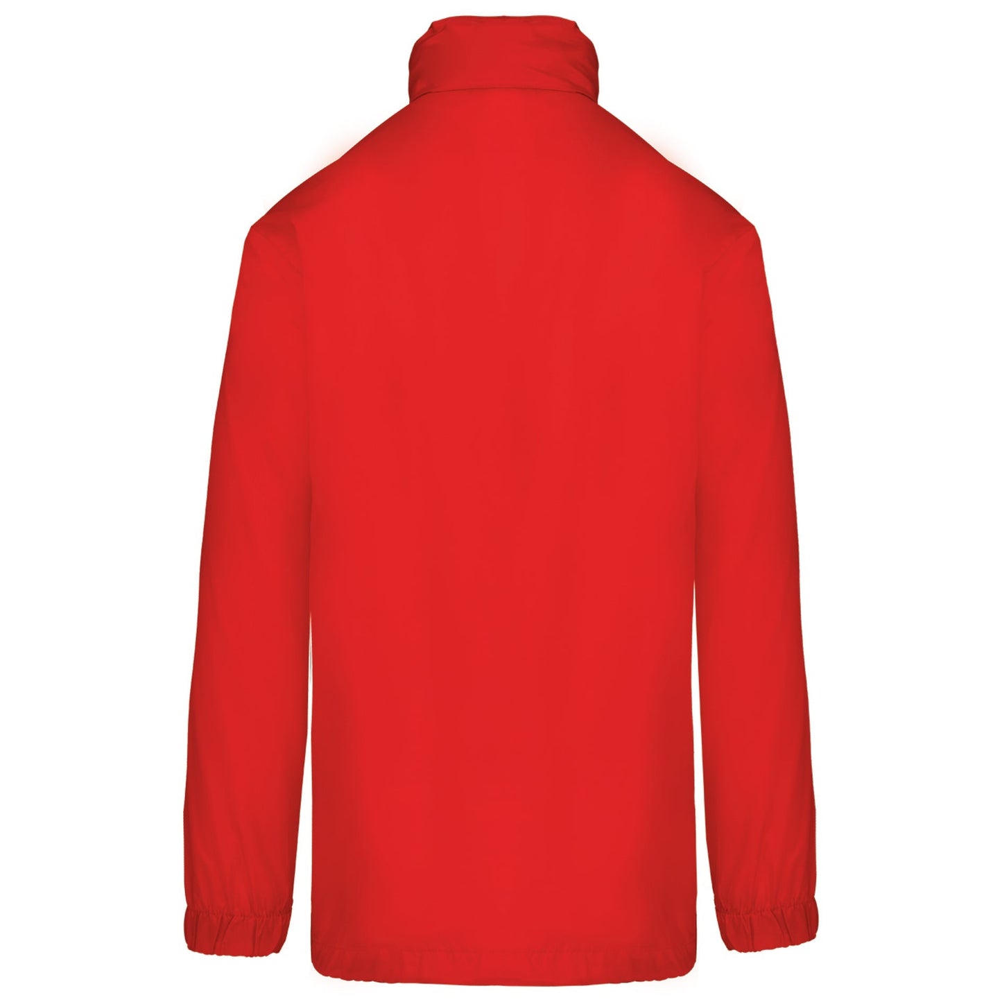 Kariban Windbreaker Jacket with Concealed Hood and Zipped Pockets, 100% Poly