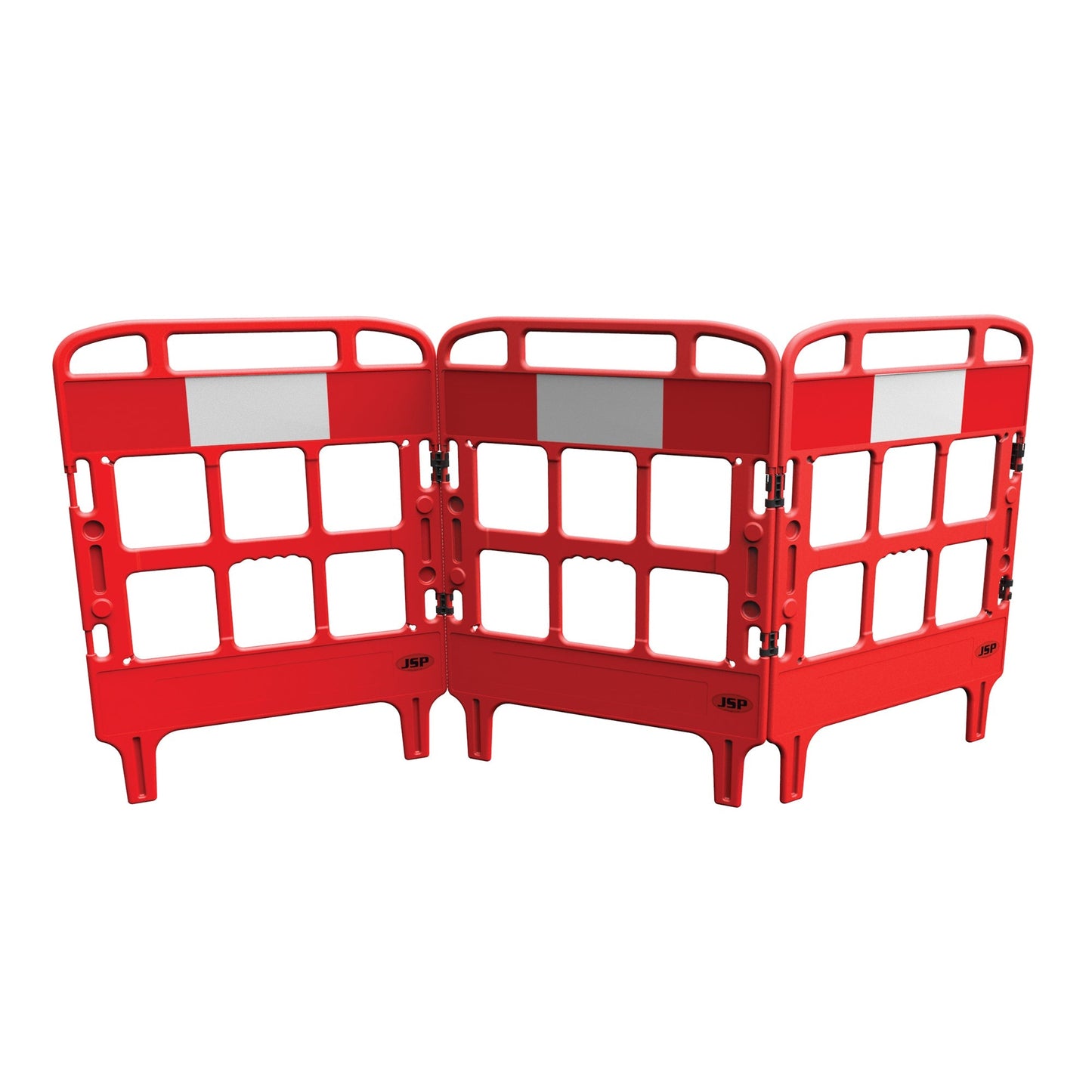 JSP Portagate 3 Gate Compact Barrier System with Reflective Panels and Stability
